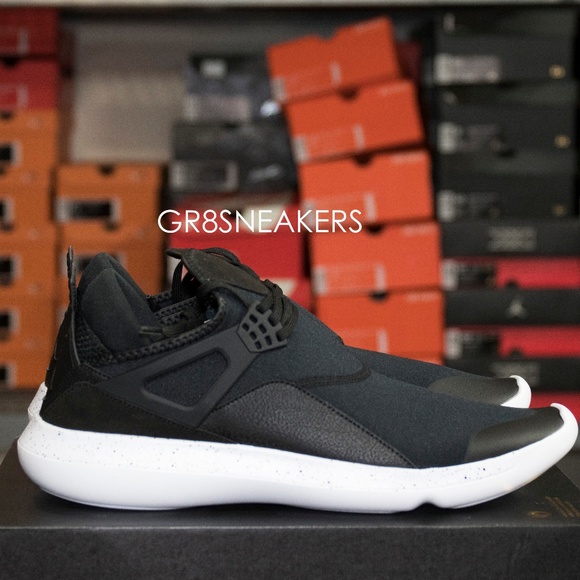 JORDAN FLY '89  BLACK WHITE - Picture 4 of 6